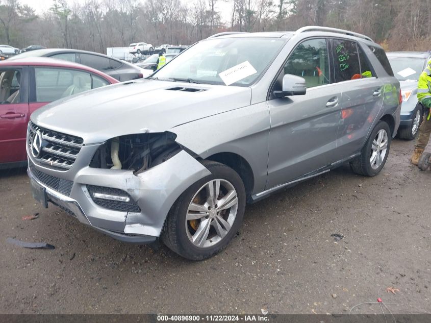 VIN 4JGDA5HB4EA272565 2014 Mercedes-Benz ML 350, 4M... no.2