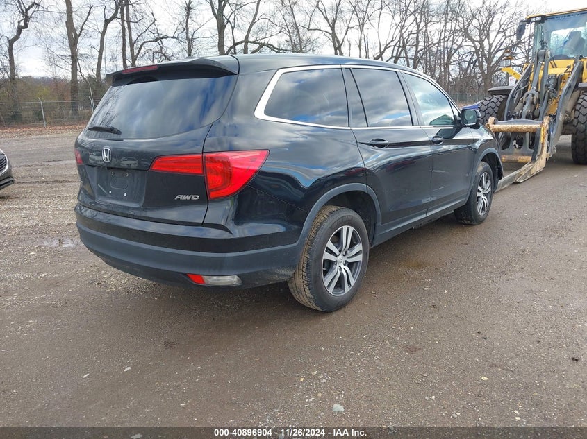 Vin: 5fnyf6h36hb068190, lot: 41386596, honda pilot ex 20174