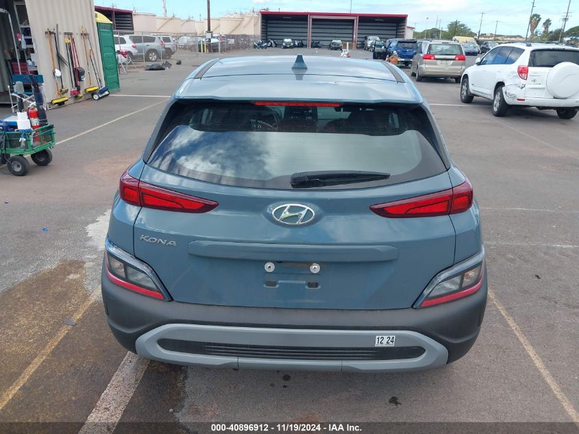 2022 Hyundai Kona Se VIN: KM8K22AB4NU849980 Lot: 40896912