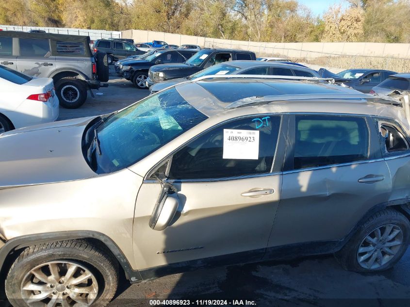 2014 Jeep Cherokee Limited VIN: 1C4PJMDS9EW317035 Lot: 40896923