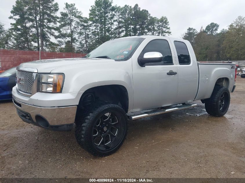 2010 GMC Sierra 1500 Sle VIN: 1GTSKVE35AZ255856 Lot: 40896924