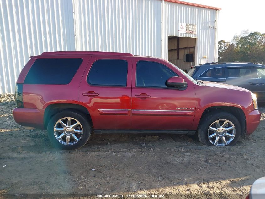 2007 GMC Yukon Denali VIN: 1GKFK63857J377747 Lot: 40896960