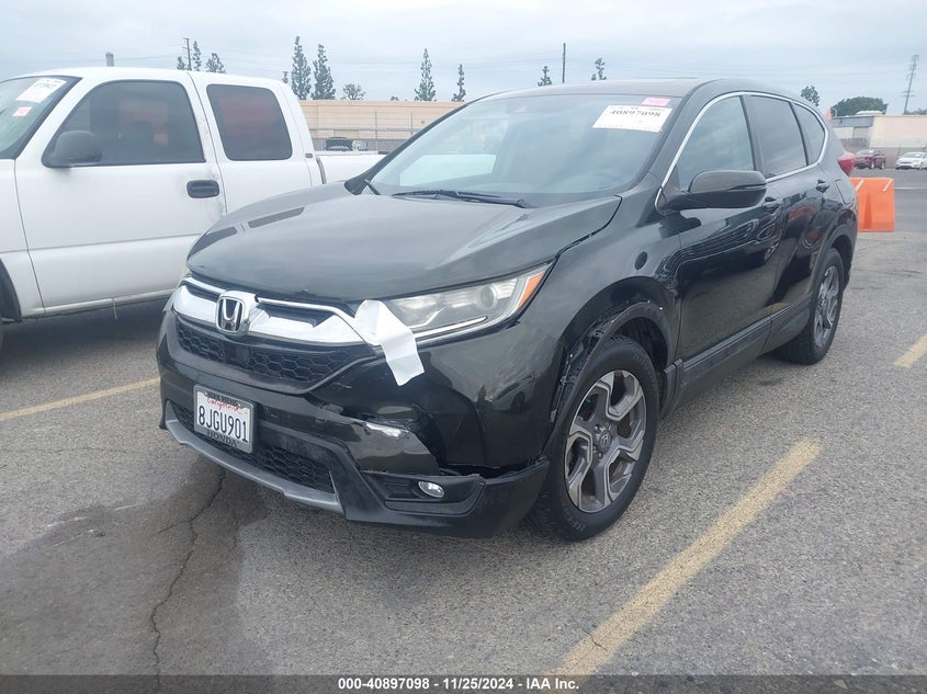 Vin: 7farw1h59ke011602, lot: 41386790, honda cr-v ex 20192
