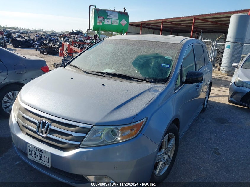 Vin: 5fnrl5h95cb112555, lot: 41386796, honda odyssey touring/touring elite 20122