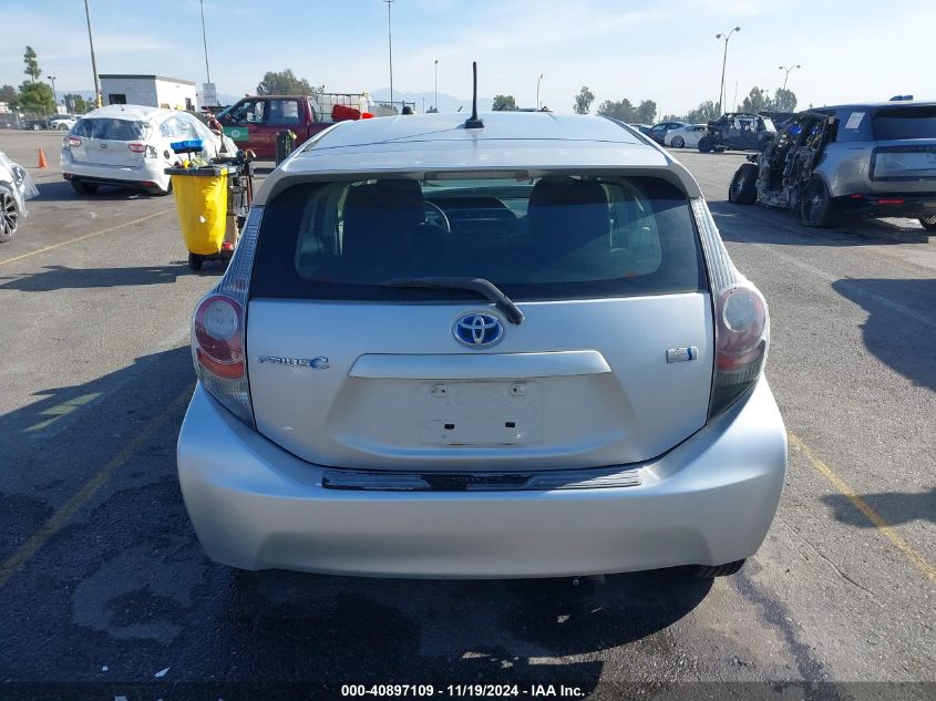 2014 Toyota Prius C Three VIN: JTDKDTB31E1069223 Lot: 40897109