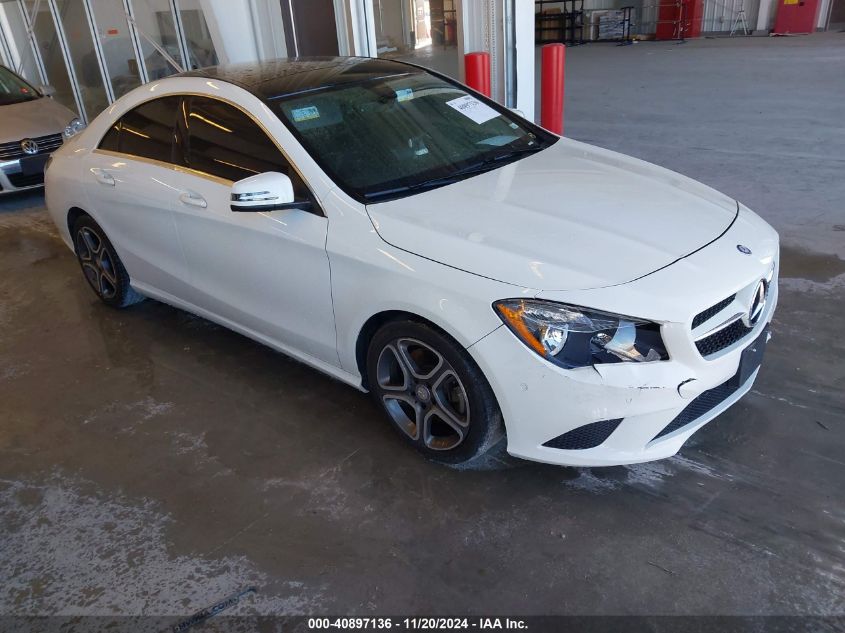 VIN WDDSJ4EBXEN053358 2014 Mercedes-Benz CLA 250 no.1