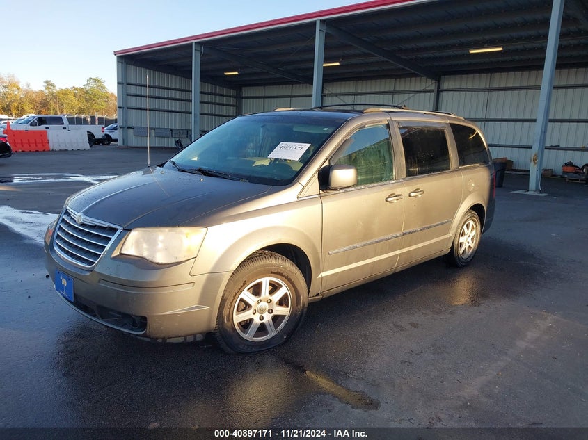 Vin: 2a4rr5d18ar305180, lot: 41386863, chrysler town & country touring 20102