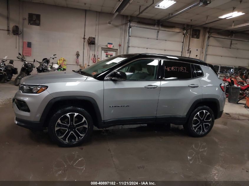 2022 JEEP COMPASS LIMITED 4X4 - 3C4NJDCB2NT115068