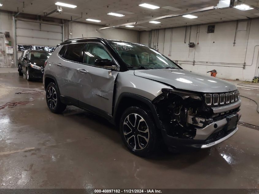 2022 JEEP COMPASS LIMITED 4X4 - 3C4NJDCB2NT115068