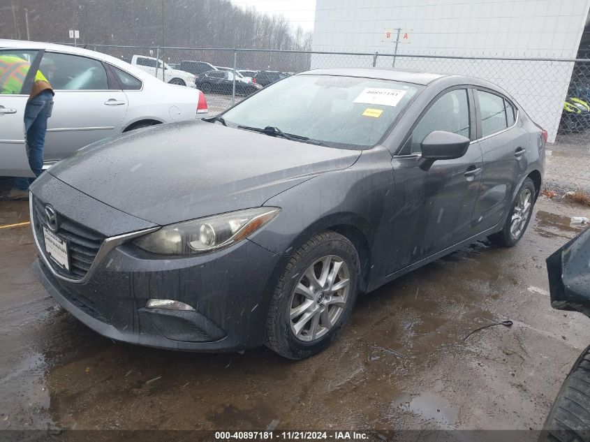 2014 Mazda Mazda3 I Touring VIN: JM1BM1V77E1186288 Lot: 40897181