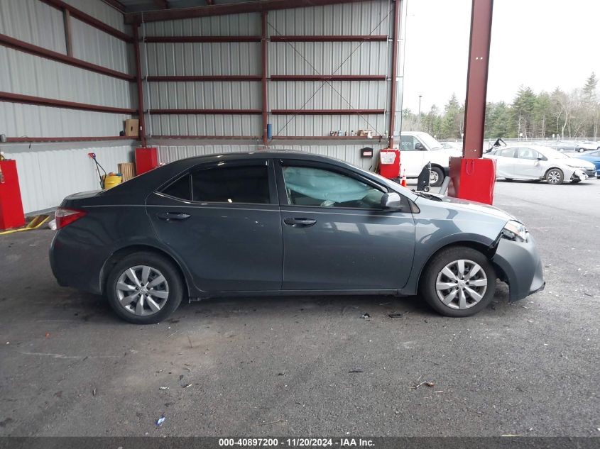 2016 Toyota Corolla Le VIN: 2T1BURHE4GC607326 Lot: 40897200