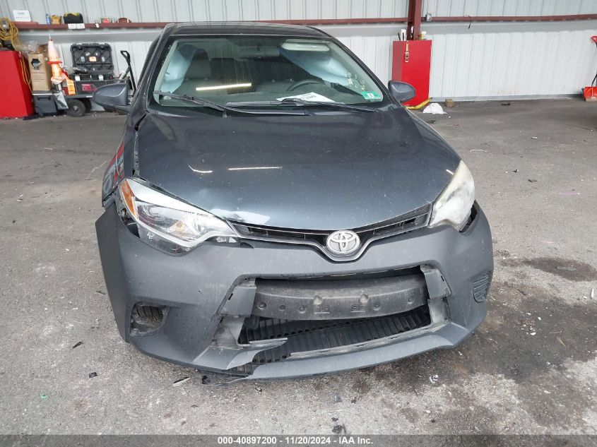 2016 Toyota Corolla Le VIN: 2T1BURHE4GC607326 Lot: 40897200