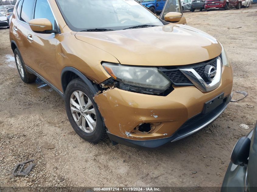 VIN 5N1AT2MV2FC787243 2015 Nissan Rogue, SV no.6