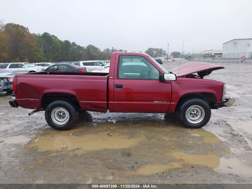 1996 GMC Sierra C1500 VIN: 1GTEC14W3TZ540735 Lot: 40897309