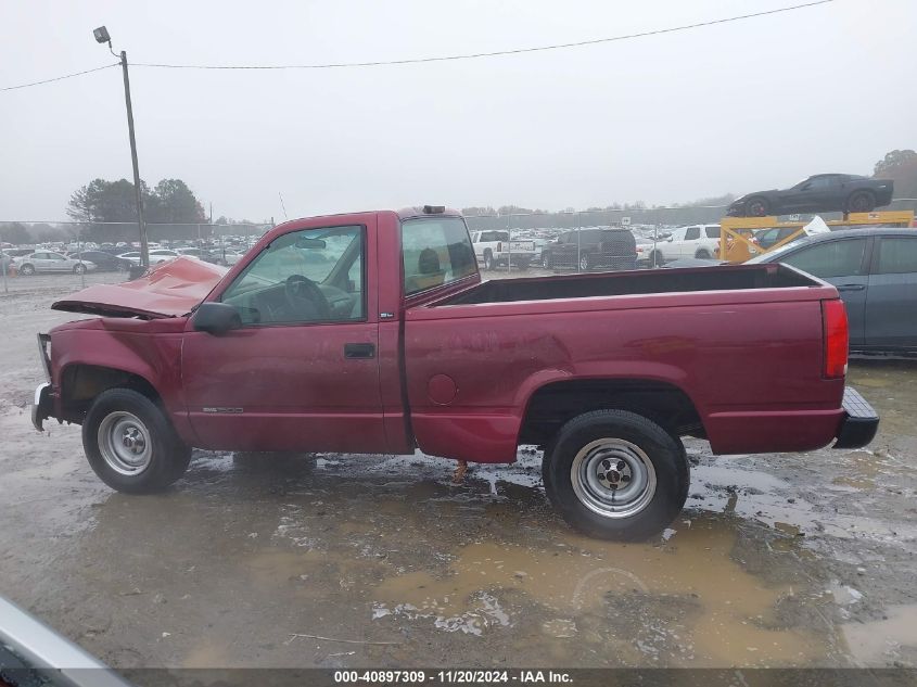 1996 GMC Sierra C1500 VIN: 1GTEC14W3TZ540735 Lot: 40897309