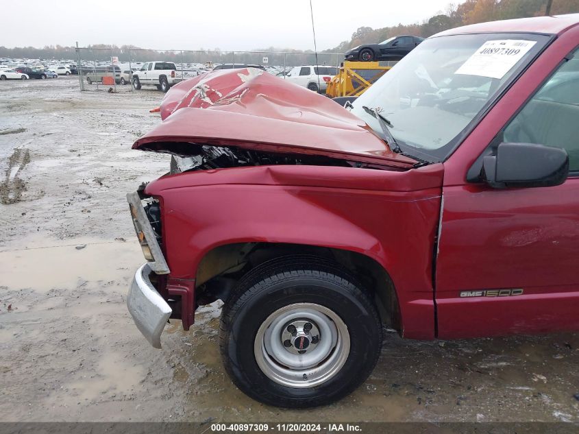 1996 GMC Sierra C1500 VIN: 1GTEC14W3TZ540735 Lot: 40897309