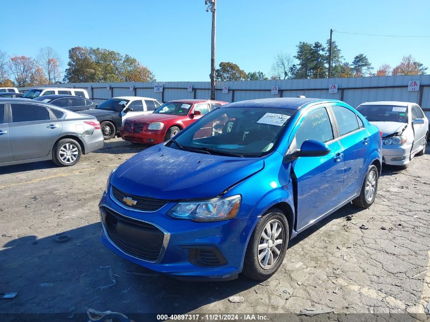 2017 Chevrolet Sonic Lt Auto VIN: 1G1JD5SH7H4170264 Lot: 40897317