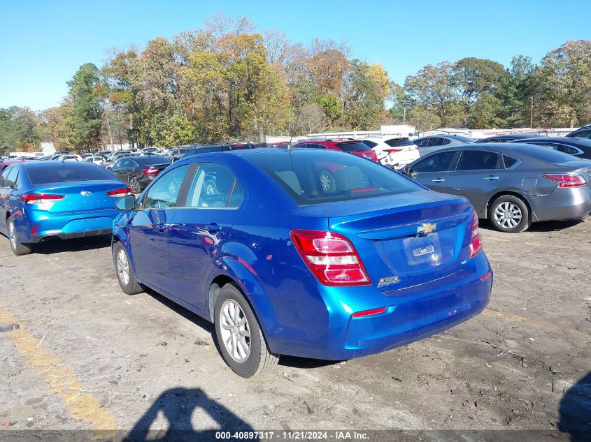 2017 Chevrolet Sonic Lt Auto VIN: 1G1JD5SH7H4170264 Lot: 40897317