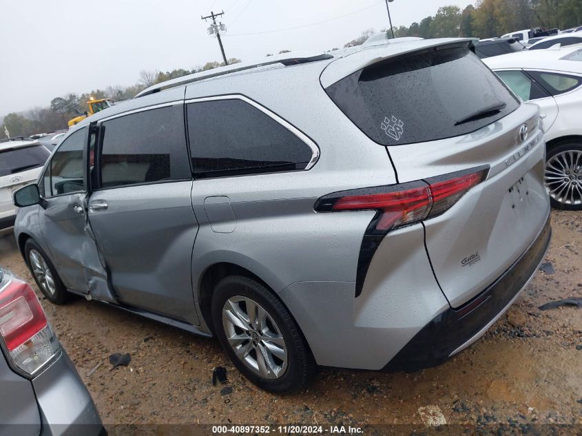 2022 Toyota Sienna Limited VIN: 5TDZRKECXNS075255 Lot: 40897352