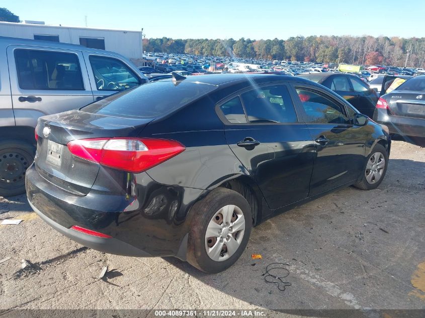 2014 Kia Forte Lx VIN: KNAFK4A67E5063201 Lot: 40897361