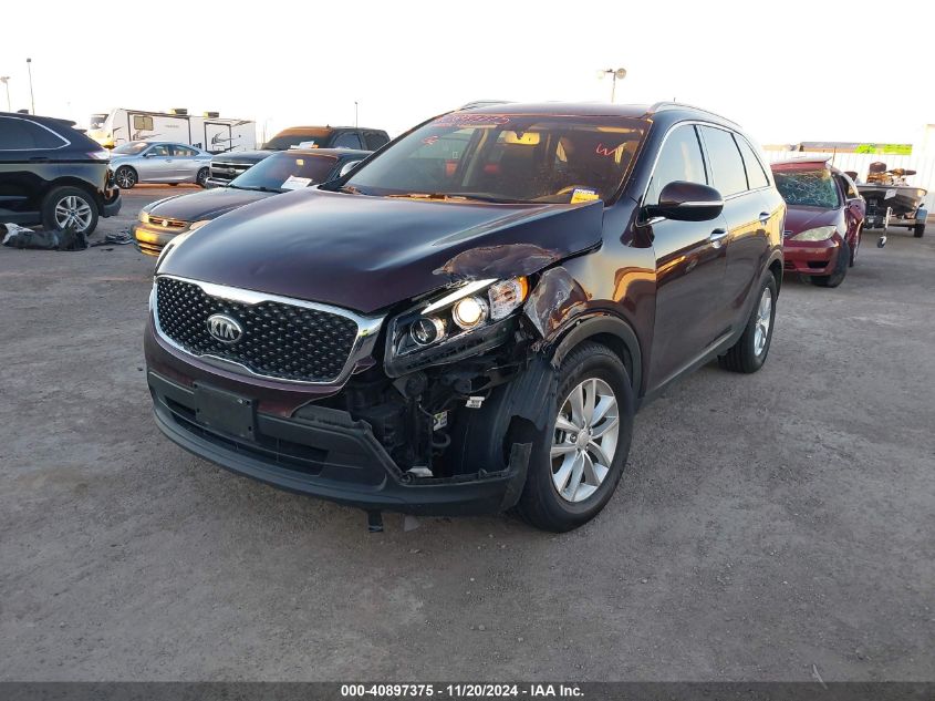 2016 Kia Sorento 2.4L Lx VIN: 5XYPG4A36GG078197 Lot: 40897375