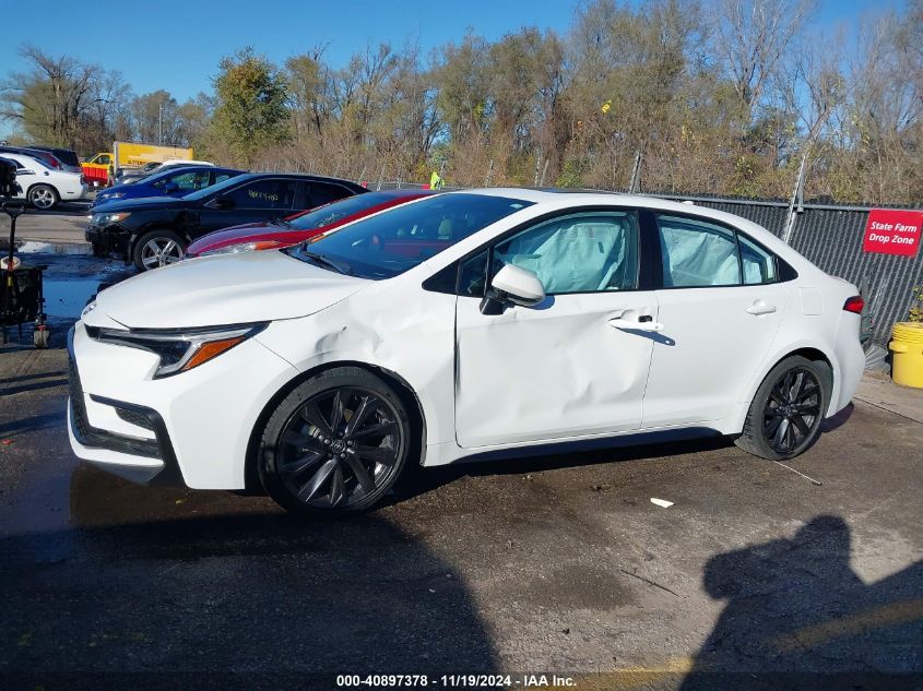 2023 Toyota Corolla Se VIN: 5YFP4MCE0PP142334 Lot: 40897378