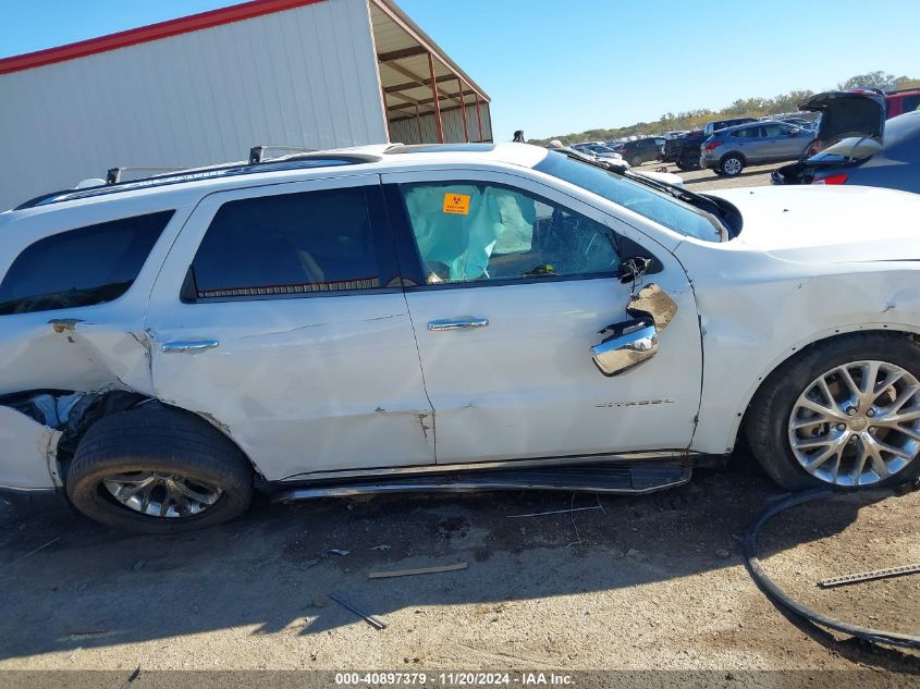 2015 Dodge Durango Citadel VIN: 1C4SDJET4FC177647 Lot: 40897379