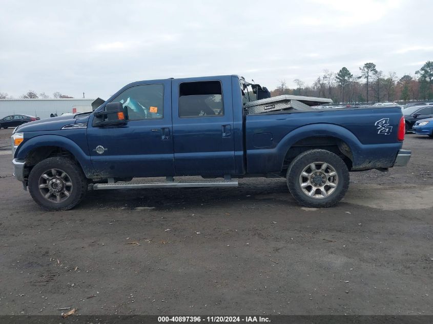 2015 Ford F-250 Lariat VIN: 1FT7W2BT4FEC61062 Lot: 40897396