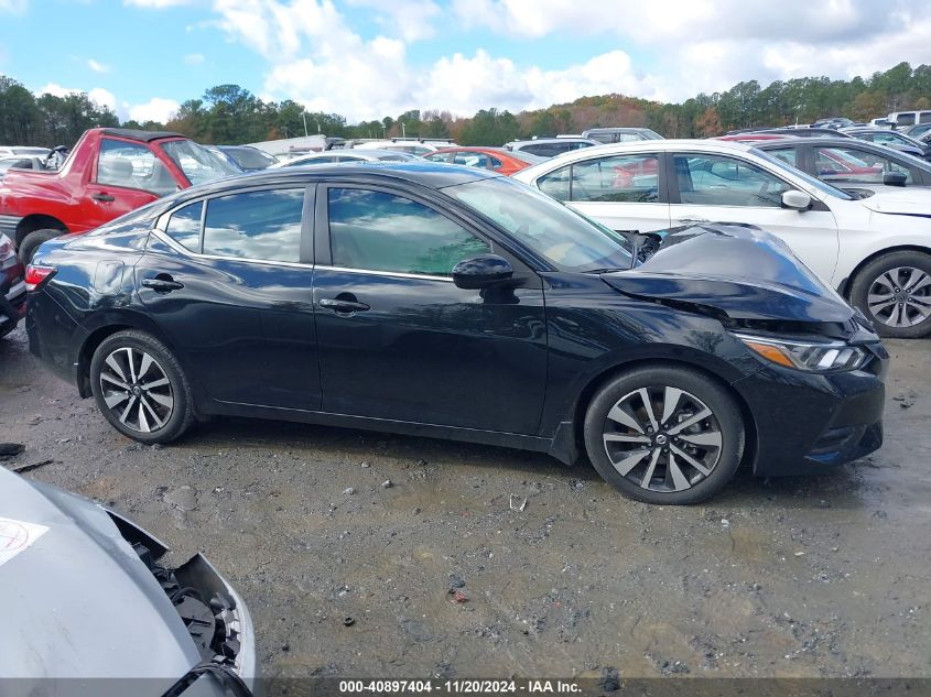 2022 Nissan Sentra Sv Xtronic Cvt VIN: 3N1AB8CV8NY254706 Lot: 40897404