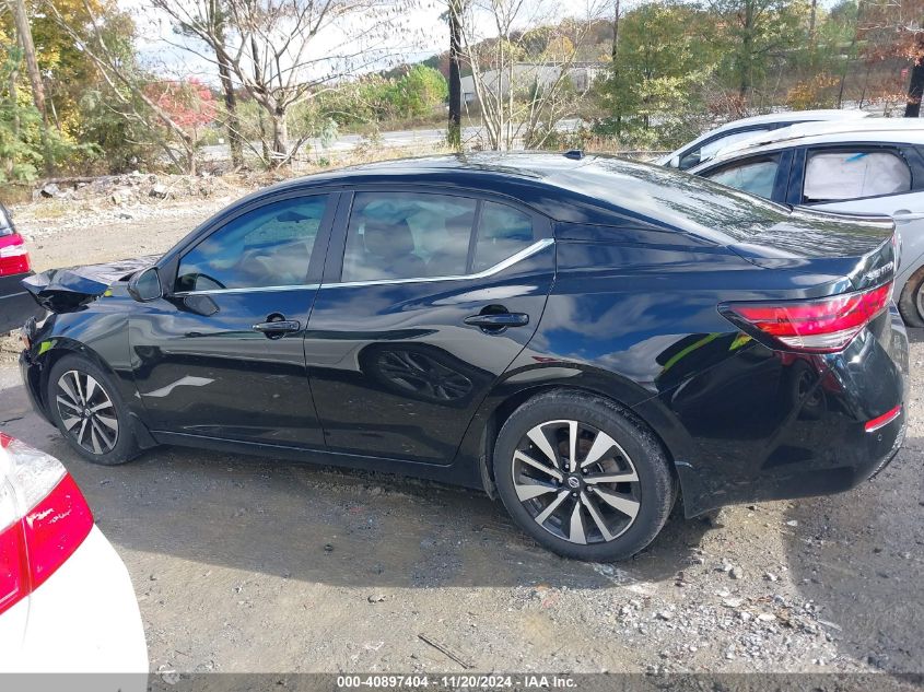 2022 Nissan Sentra Sv Xtronic Cvt VIN: 3N1AB8CV8NY254706 Lot: 40897404