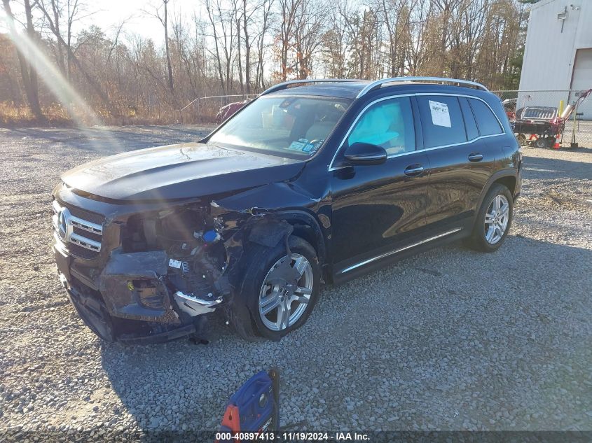 VIN W1N4M4HB2LW054722 2020 MERCEDES-BENZ GLB 250 4MATIC