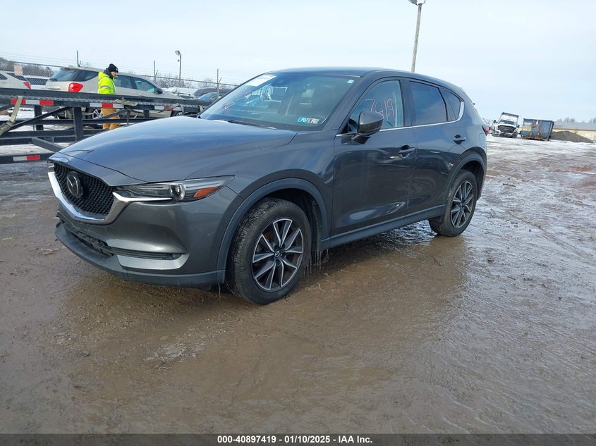 Vin: jm3kfbdl0h0144433, lot: 41387111, mazda cx-5 grand touring 20172