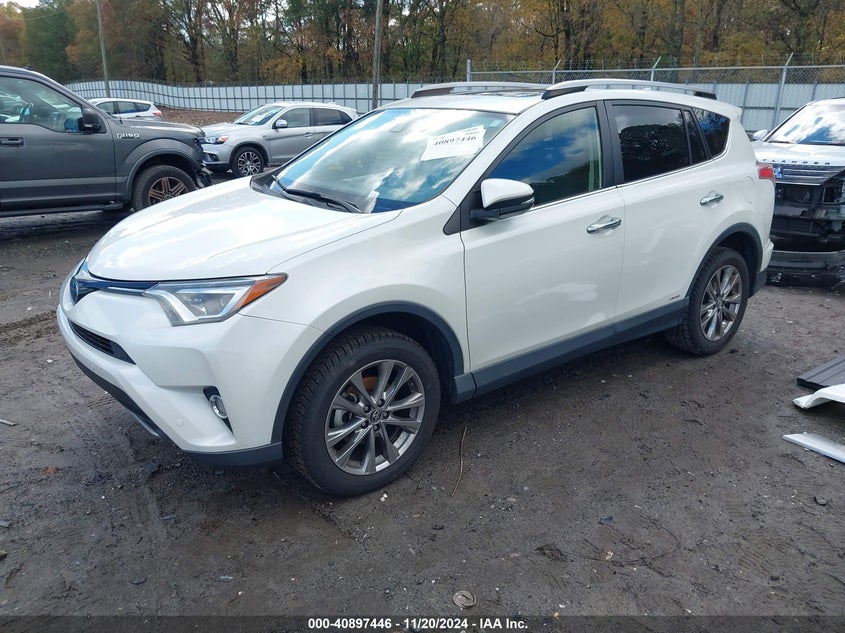 2018 TOYOTA RAV4 HYBRID LIMITED VIN: JTMDJREV3JD229631