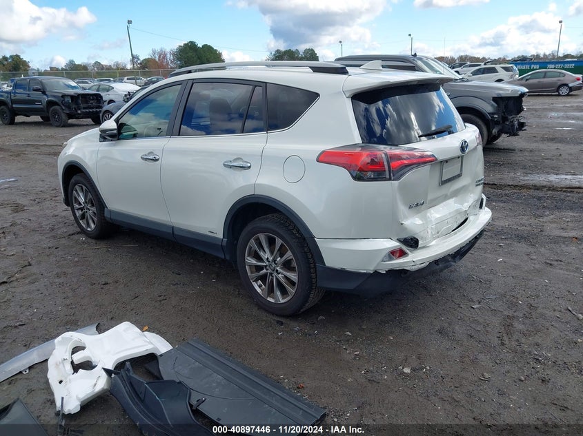 2018 TOYOTA RAV4 HYBRID LIMITED VIN: JTMDJREV3JD229631
