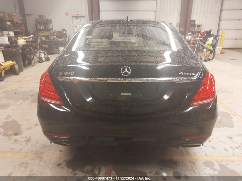 2017 Mercedes-Benz S 550 4Matic VIN: WDDUG8FB8HA333031 Lot: 40897473