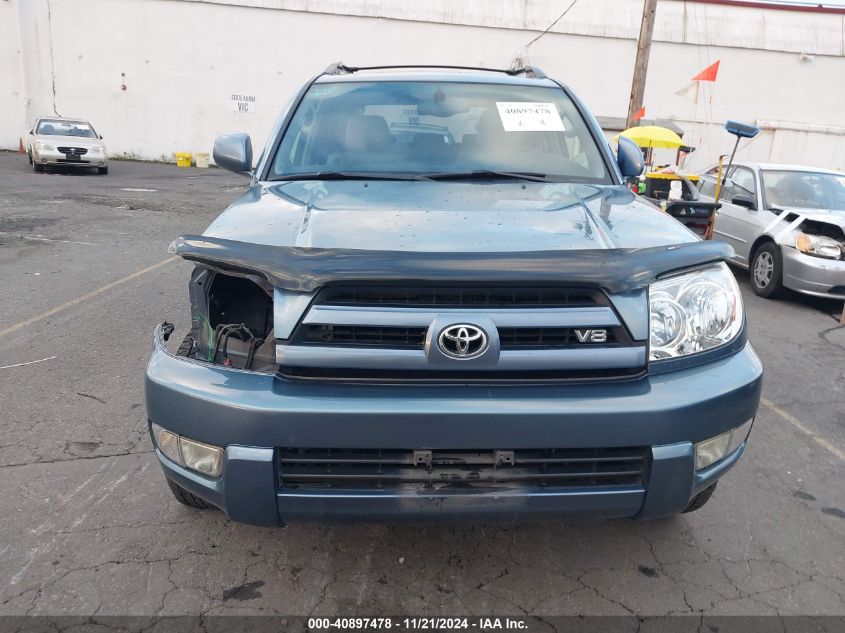 2005 Toyota 4Runner Limited V8 VIN: JTEBT17R050055366 Lot: 40897478