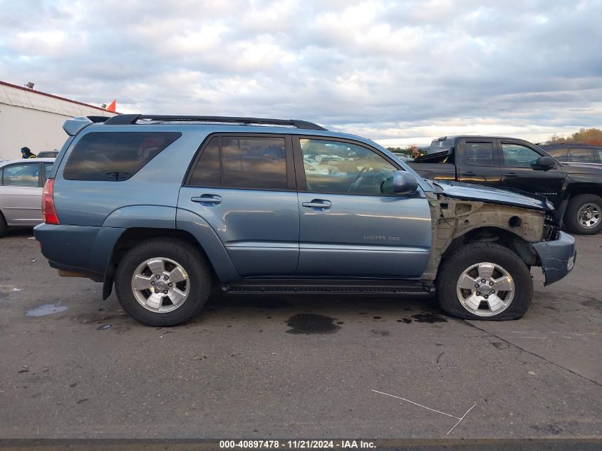 2005 Toyota 4Runner Limited V8 VIN: JTEBT17R050055366 Lot: 40897478