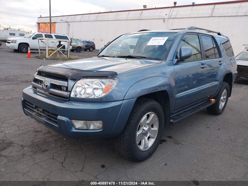 2005 Toyota 4Runner Limited V8 VIN: JTEBT17R050055366 Lot: 40897478