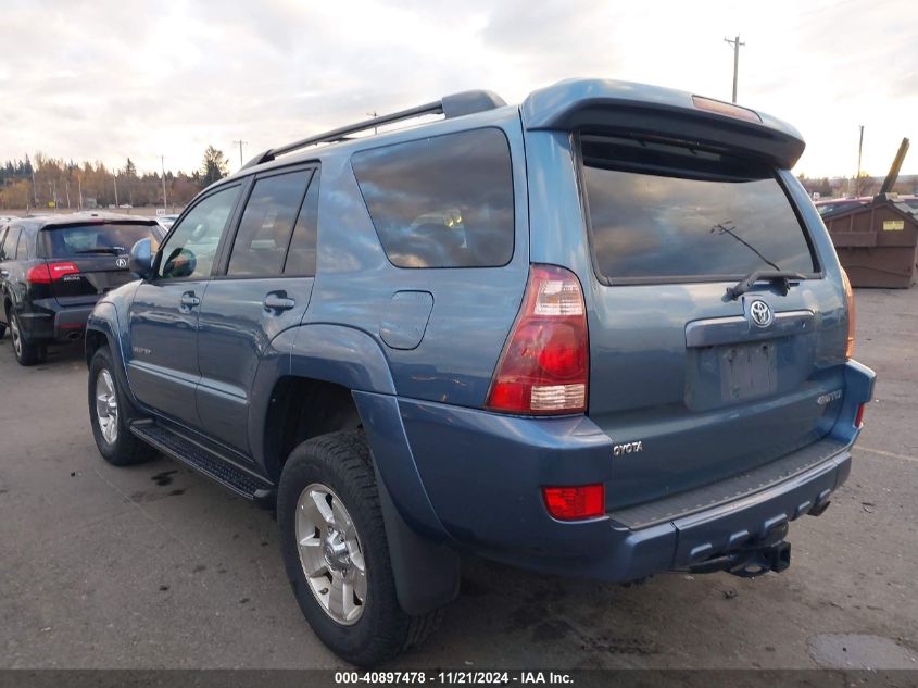 2005 Toyota 4Runner Limited V8 VIN: JTEBT17R050055366 Lot: 40897478