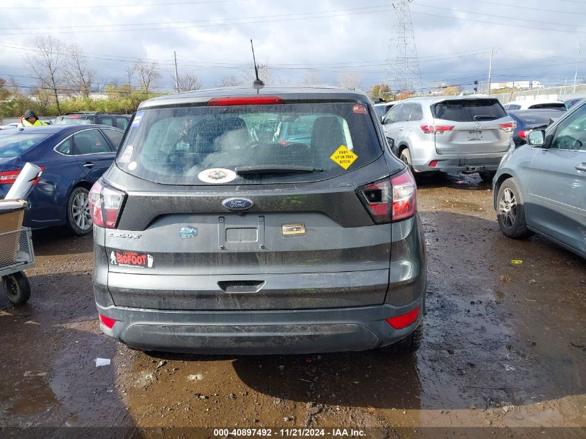 2018 Ford Escape S VIN: 1FMCU0F70JUC01778 Lot: 40897492