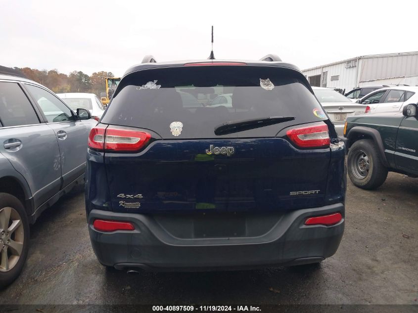 2016 Jeep Cherokee Sport VIN: 1C4PJMAB0GW278083 Lot: 40897509