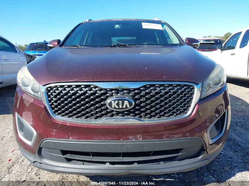 2016 Kia Sorento 2.4L Lx VIN: 5XYPG4A31GG128522 Lot: 40897545