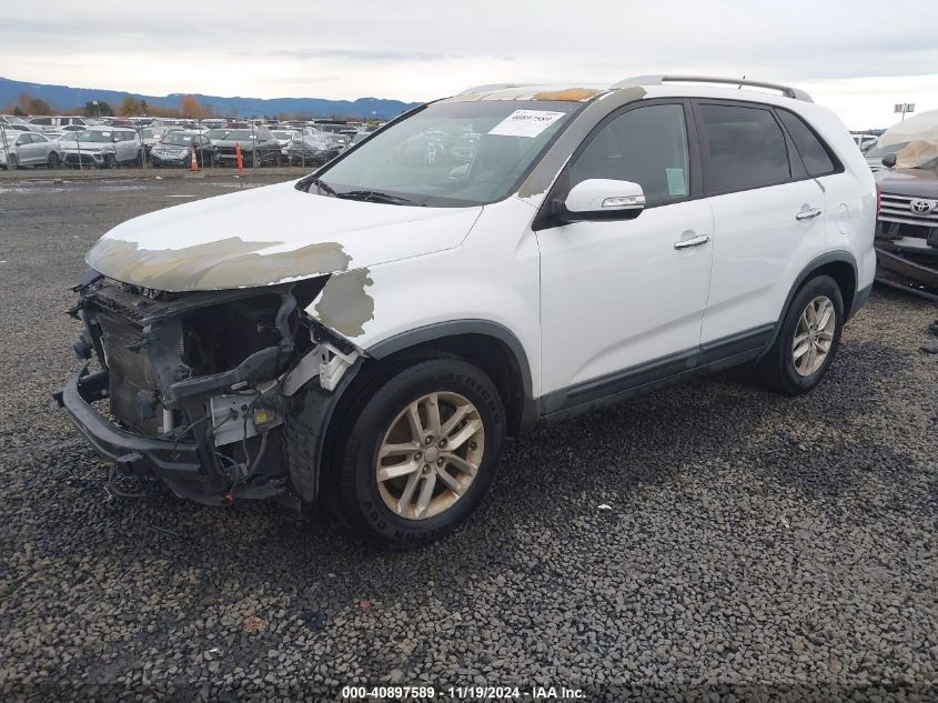 VIN 5XYKT4A71FG558459 2015 KIA SORENTO no.2