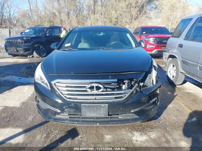 2015 HYUNDAI SONATA SE - 5NPE24AF8FH000639