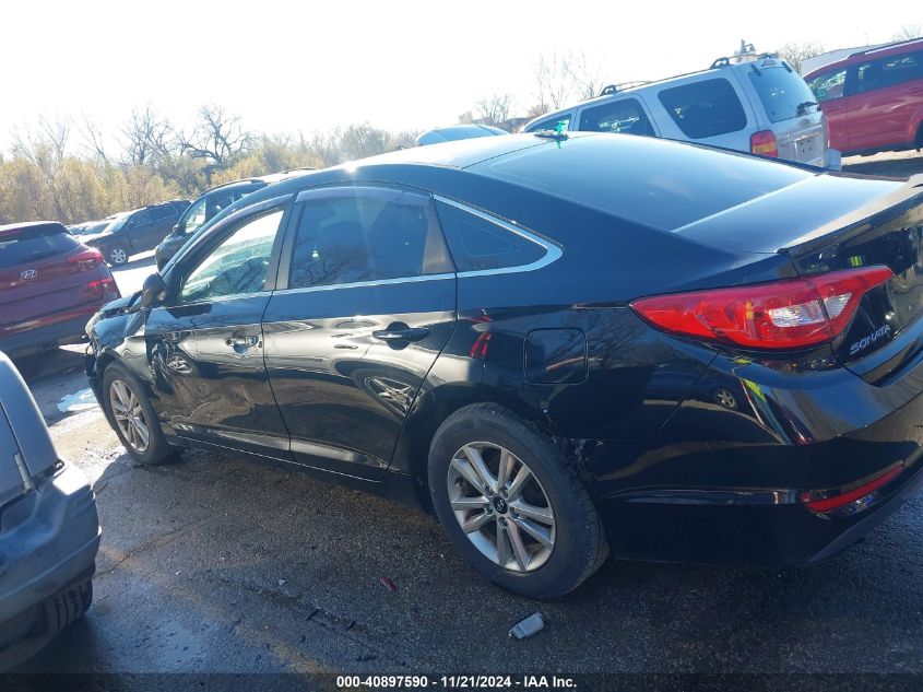 2015 HYUNDAI SONATA SE - 5NPE24AF8FH000639