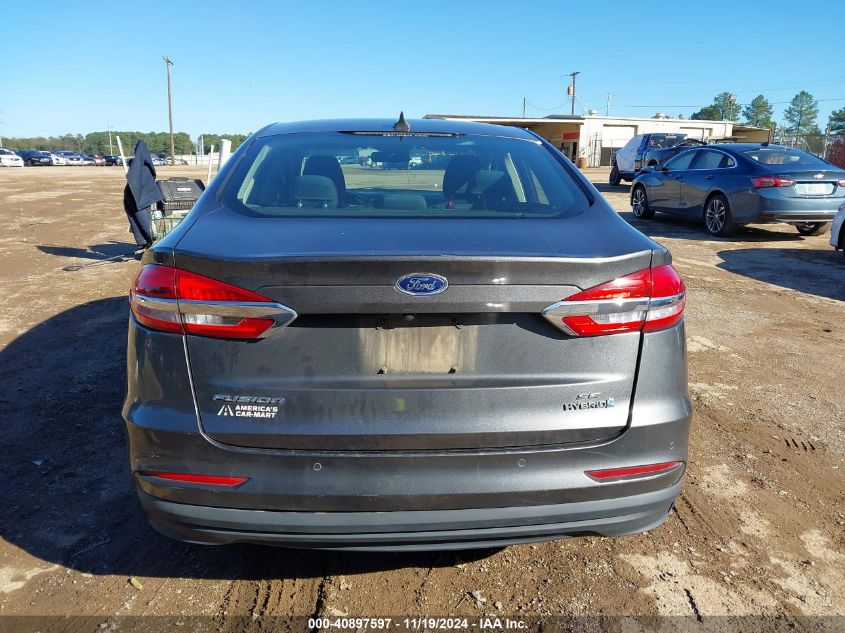 2019 Ford Fusion Hybrid Se VIN: 3FA6P0LU3KR188171 Lot: 40897597