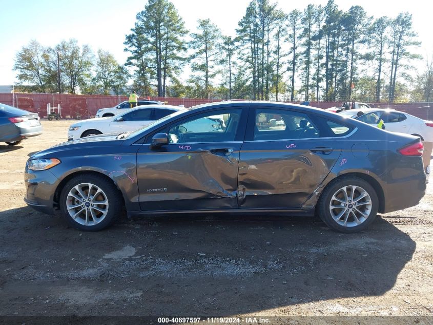 2019 Ford Fusion Hybrid Se VIN: 3FA6P0LU3KR188171 Lot: 40897597