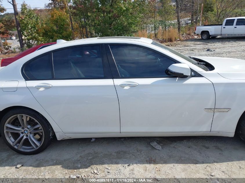 2014 BMW 750I VIN: WBAYA8C50ED825314 Lot: 40897611