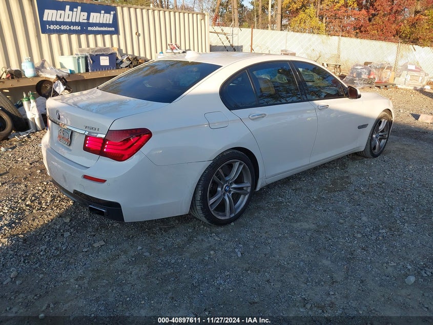 Vin: wbaya8c50ed825314, lot: 41387303, bmw 750i 20144