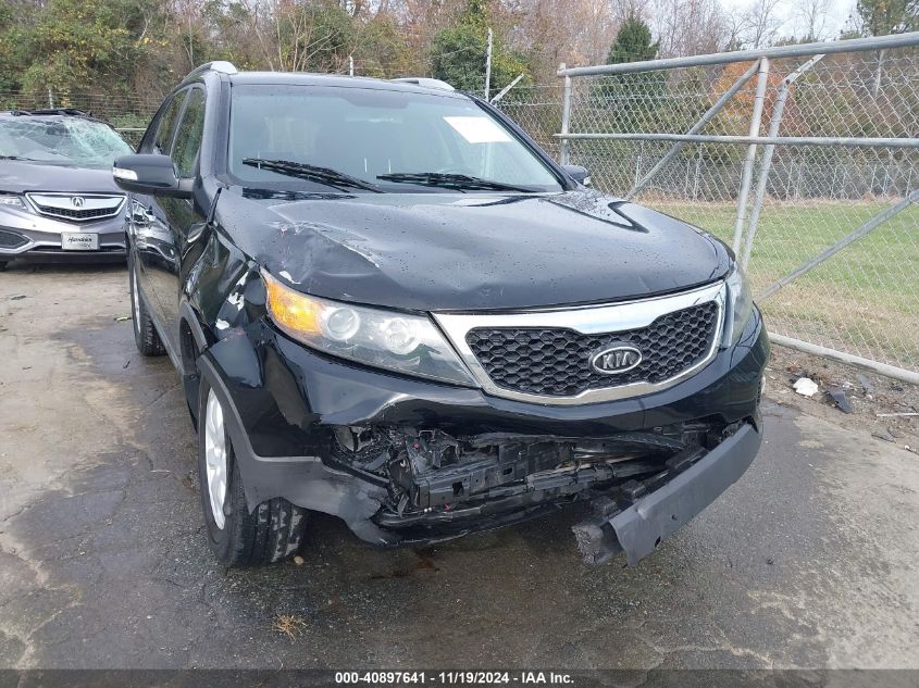 2013 Kia Sorento Lx VIN: 5XYKT3A61DG401173 Lot: 40897641